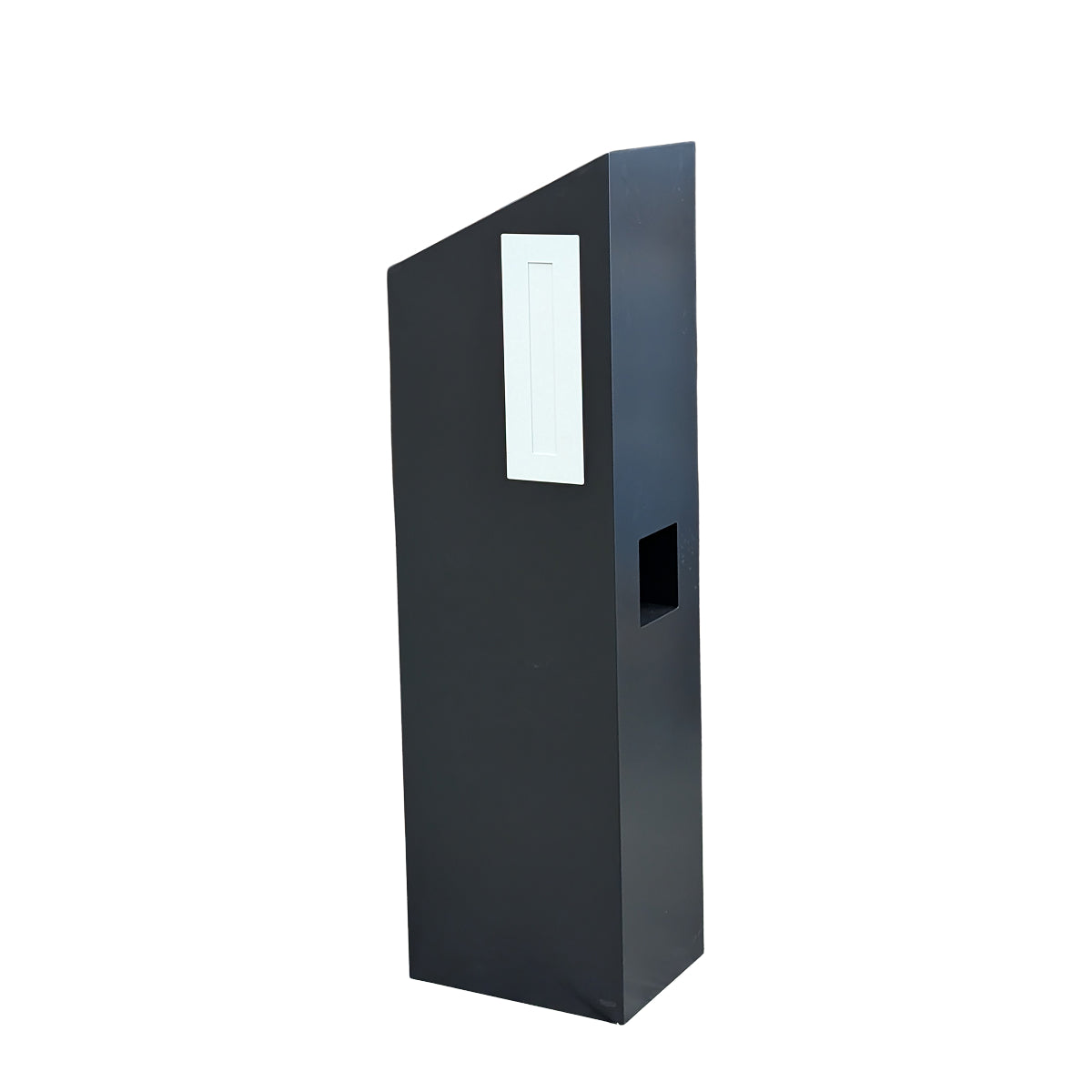 Freestanding Slant Black Letterbox