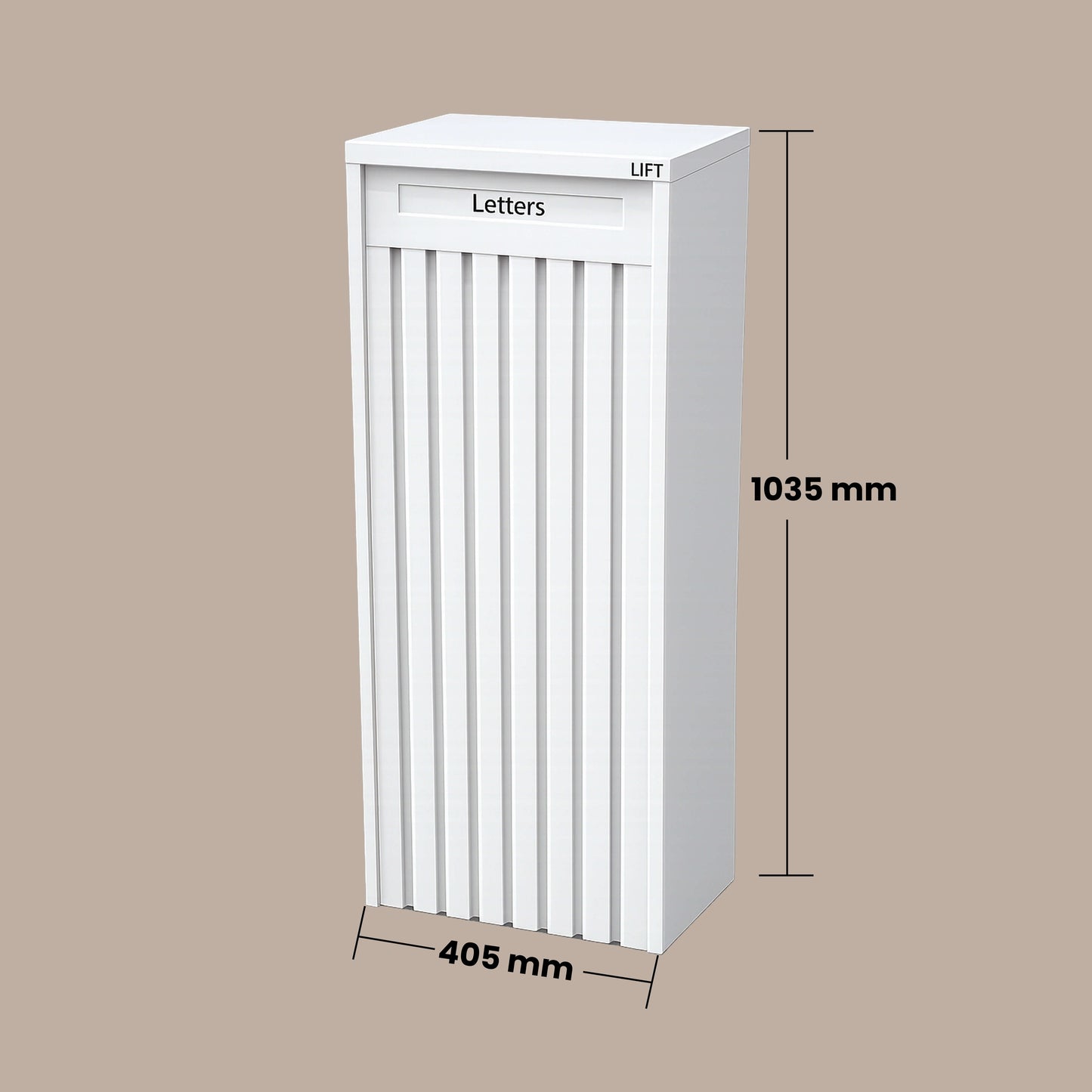 Parcel Piller White