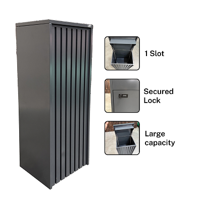 Parcel Pillar Light Grey