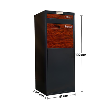 Parcel Pillar Woodern Grain