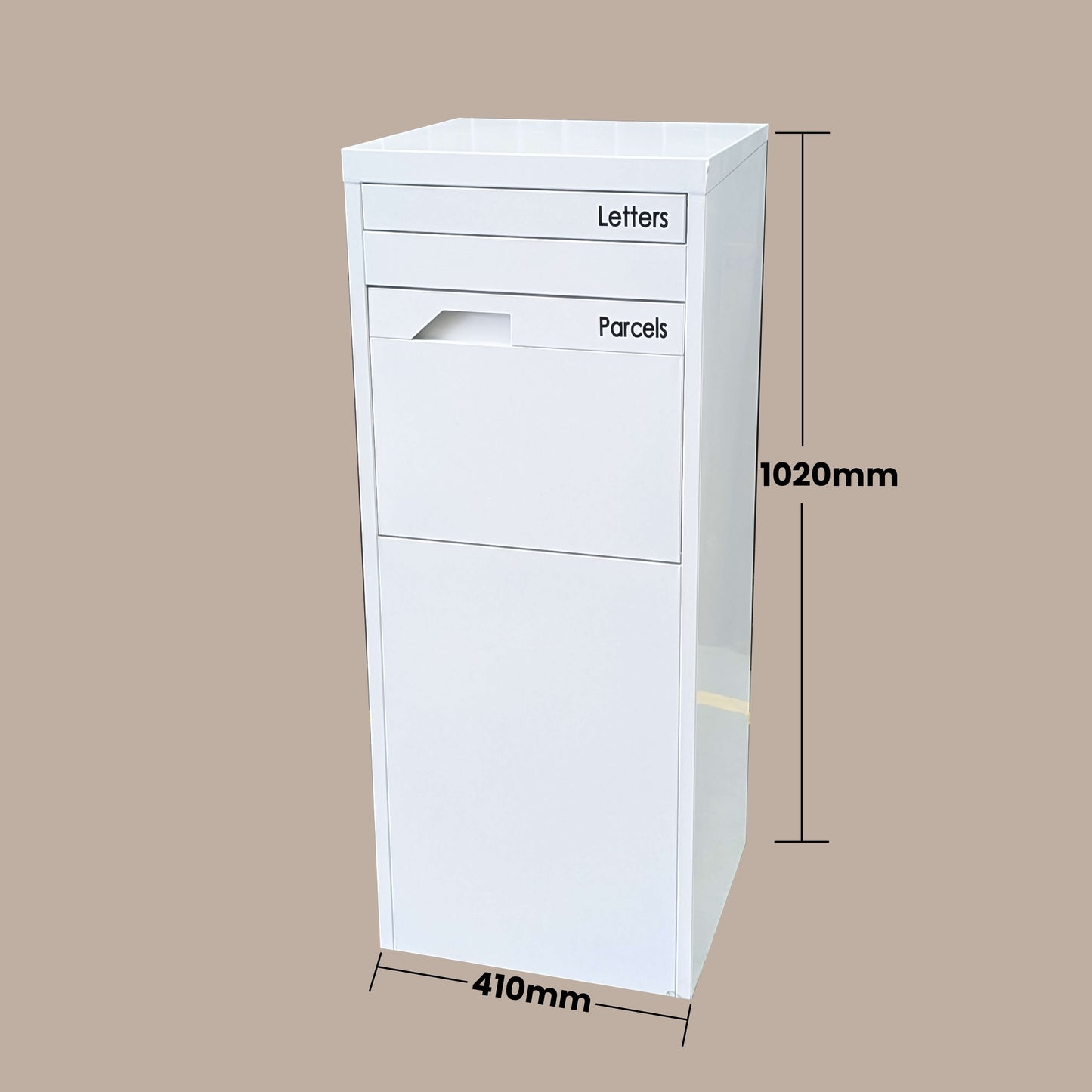 White Parcel Piller