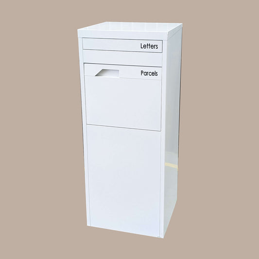 White Parcel Piller